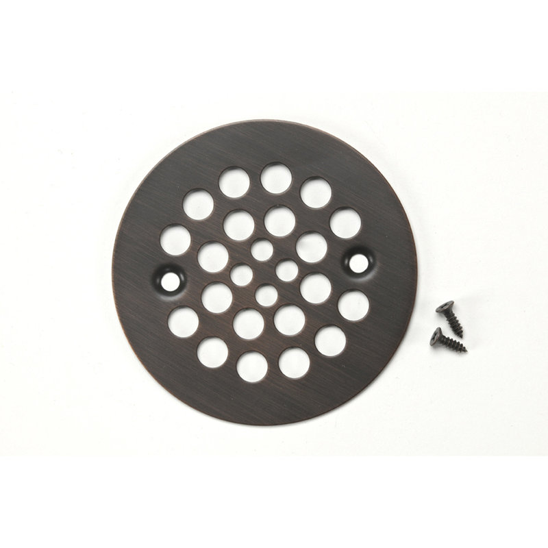 Premier Copper Products Round Grid Shower Drain & Reviews Wayfair